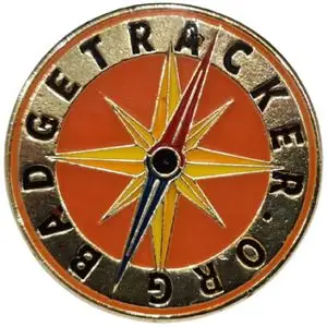 BadgeTracker Pin Badge